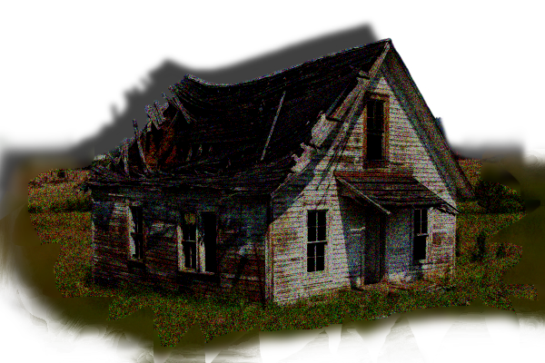 House with lights off